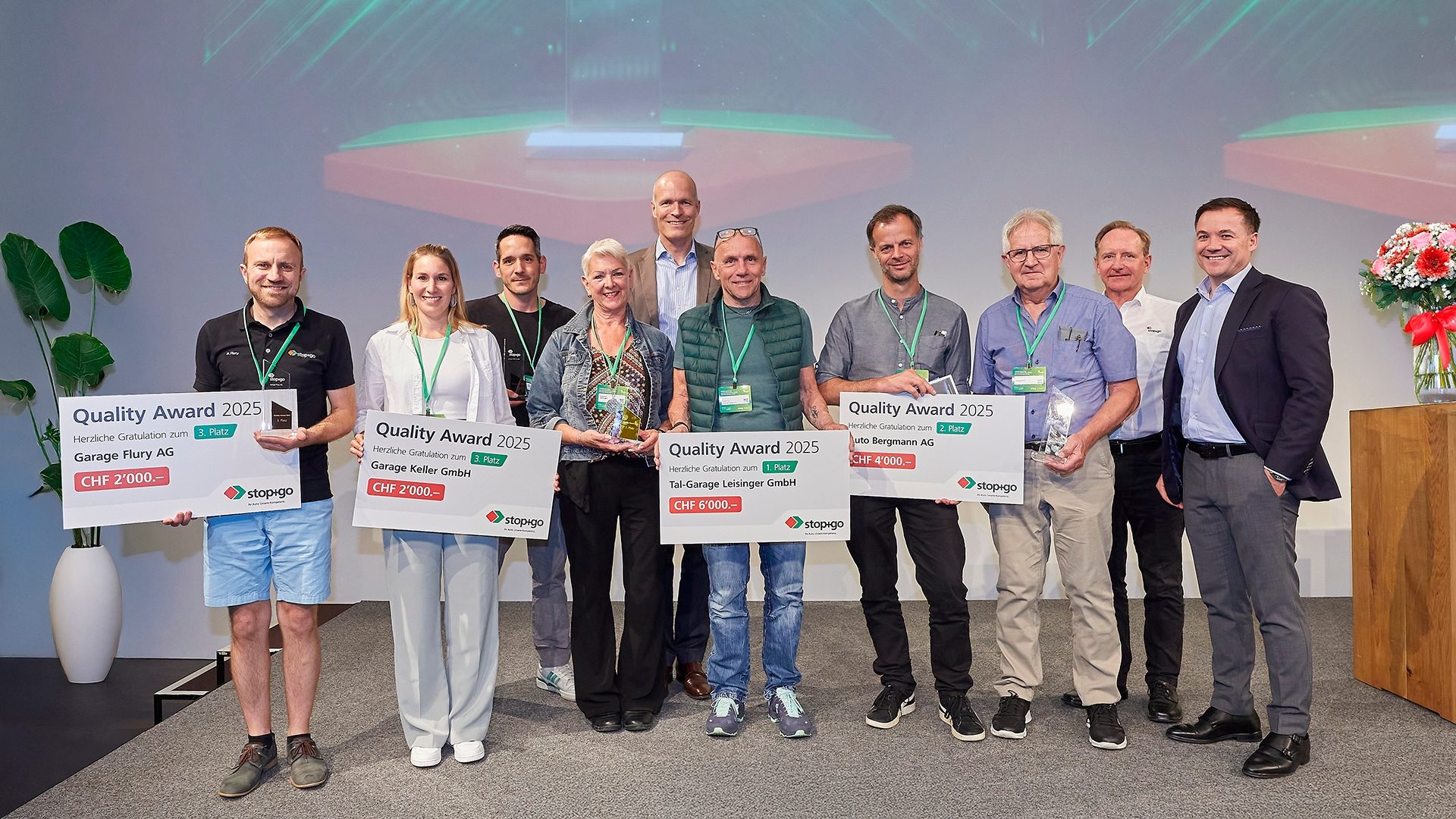 stop+go Quality Award 2025